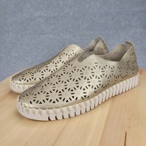 Ilse‎ Jacobsen TULIPU Platino Platform Women's US 7.5-8 EU 38 0010-780A